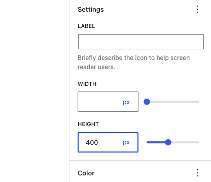 Icon Block 1.4.0 Adds Height Control, Improves Color Handling to Better Support Global Styles