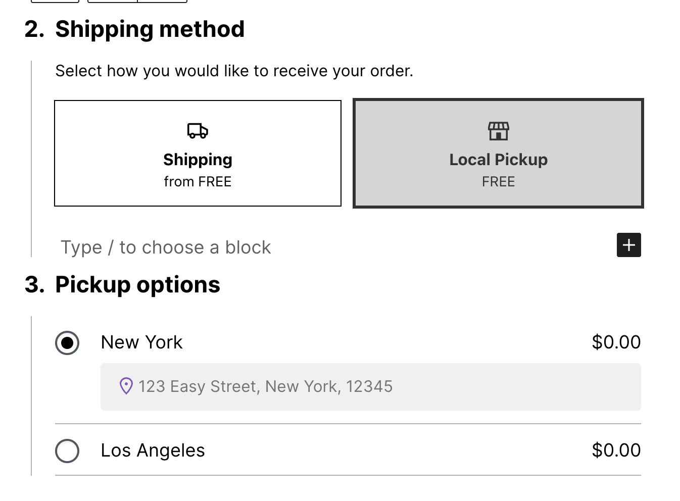 WooCommerce Blocks 9.4.0 Adds Support for Local Pickup
