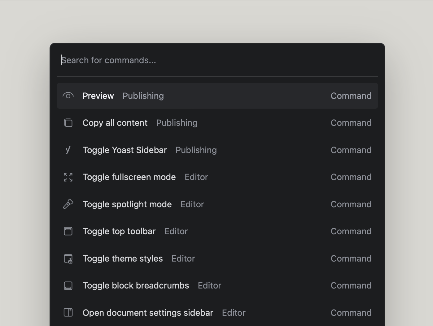 WordPress Contributors Discuss Renaming Command Center Tool