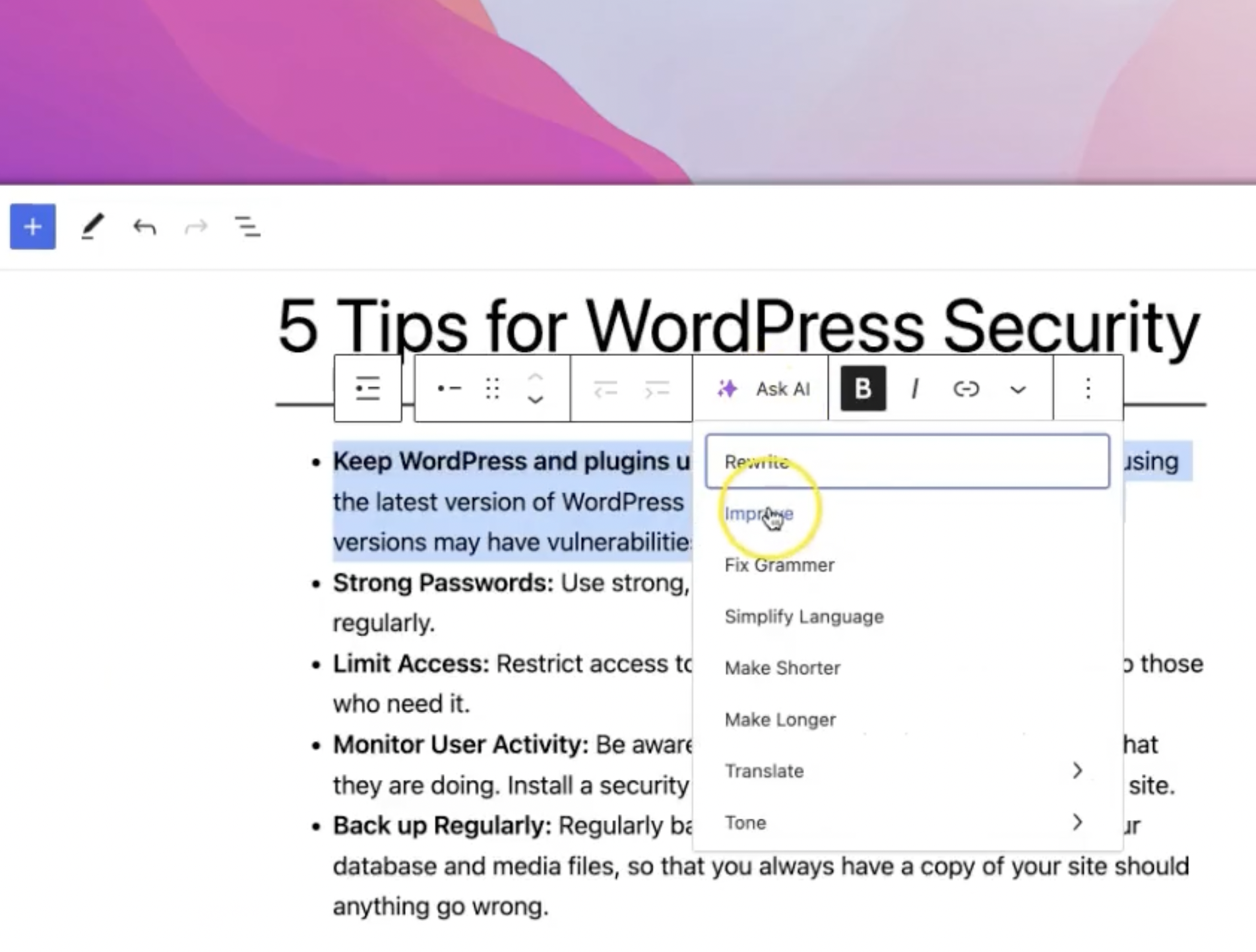 WordPress Developers Are Experimenting With Gutenberg-Native AI Block and Content Assistants