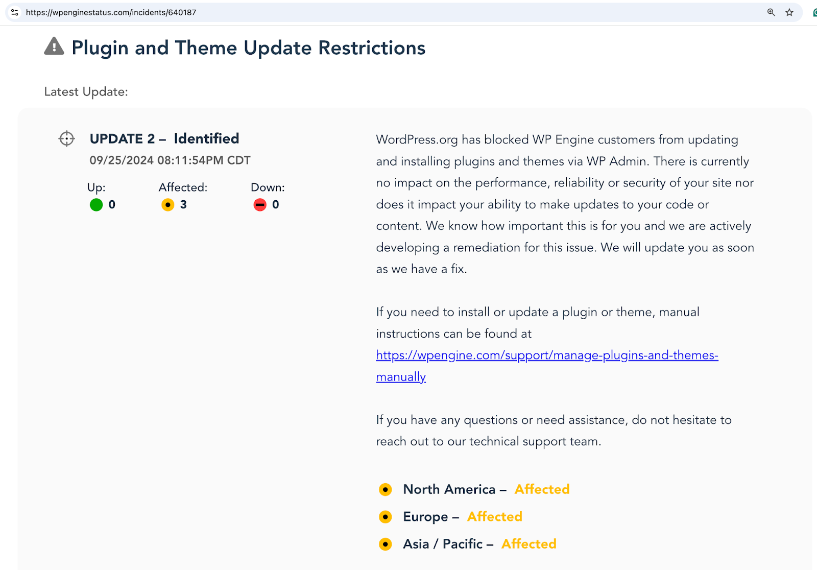 WP Engine Banned from Using WordPress.org Resources